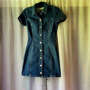 Denim dress